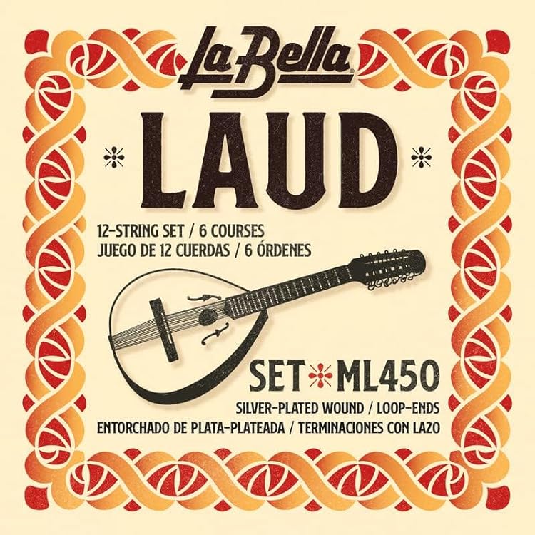 Juego De Cuerdas La Bella De Laud
