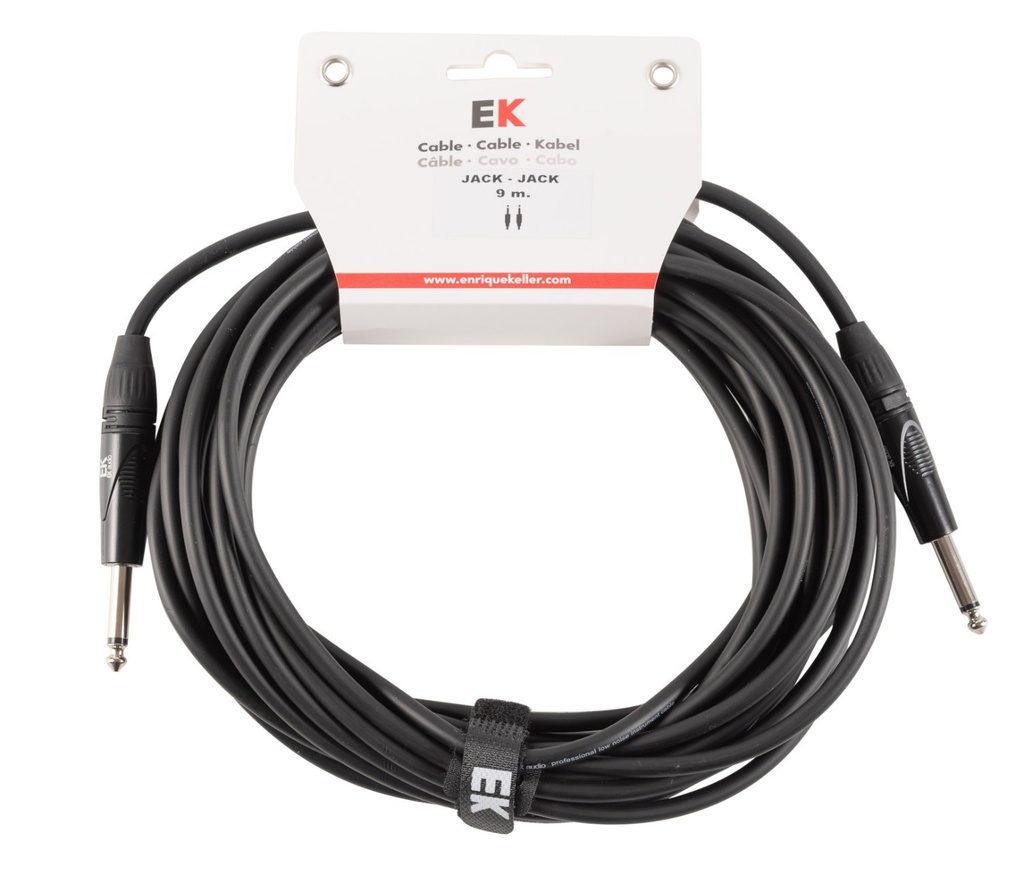 Cable Ek Audio Para Guitarra Jack-Jack 9 M