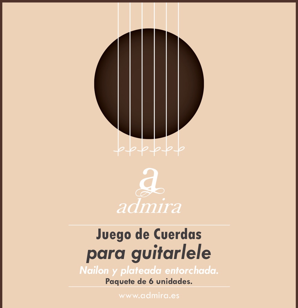 Juego De Cuerdas Admira Para Guitarlele