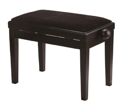 [PB001] Banqueta Amadeus Regulable Para Piano Negro Mate