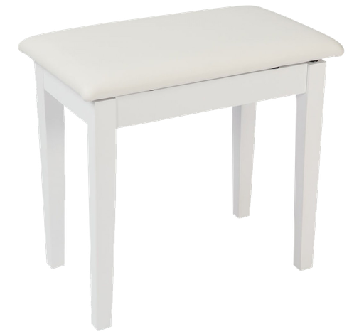 [BPRA007] Banqueta Amadeus Para Piano Blanco Mate