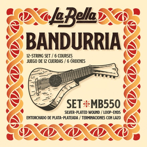 [BMB0] Juego De Cuerdas La Bella De Bandurria