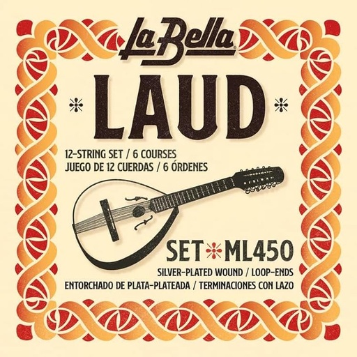 [BML0] Juego De Cuerdas La Bella De Laud
