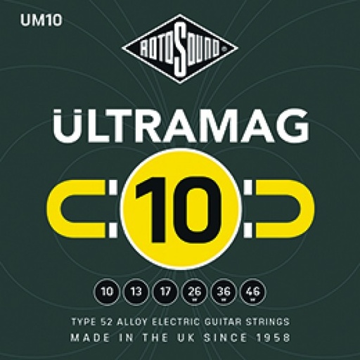 [UM10] Juego De Cuerdas Rotosound Ultramag Para Guitarra Eléctrica Um10