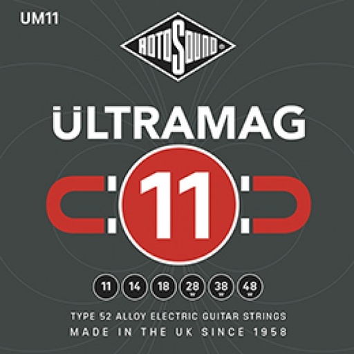 [UM11] Juego De Cuerdas Rotosound Ultramag Para Guitarra Eléctrica Um11