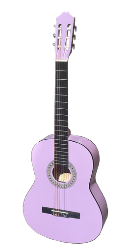 [C7PK] Guitarra Clásica Rocio C7 (1/2) Cadete 85 Cms Rosa
