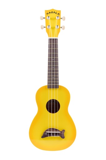 [MKSDYLB] Ukelele Soprano Makala Amarillo Serie Delfín