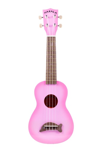 [MKSDPKB] Ukelele Soprano Makala Rosa Serie Delfín