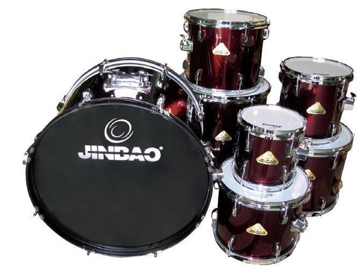 [SP5098RDJ] Tom-Tom Jinbao De 8" X 8" Rojo
