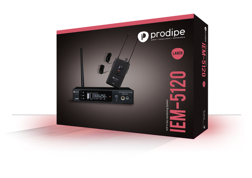 [IEM5120] Monitor Prodipe Inalámbrico Mono Iem5120 Uhf
