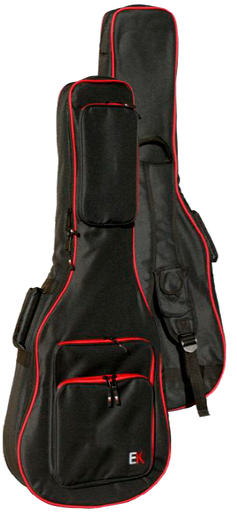 [FGA30RD] Funda Ek Para Guitarra Acústica De 30Mm Roja