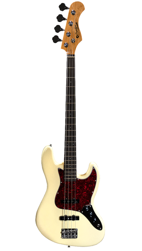 [JB80RAVW] Bajo Prodipe Serie Jb80-Ra Precision Bass Blanco Vintage