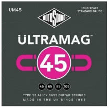 [UM45] Juego De Cuerdas Rotosound Ultramag Para Bajo Um45