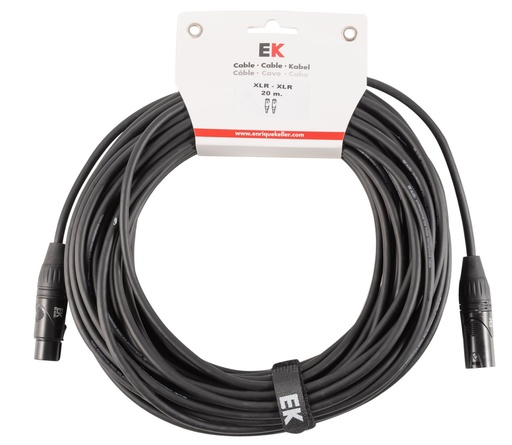 [PXX00120] Cable Ek Audio Para Micrófono Xlr - Xlr 20 M