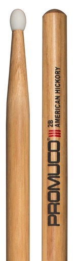 [1801N2B] Baquetas Promuco Premium Hickory (Nogal) Nylon 2B