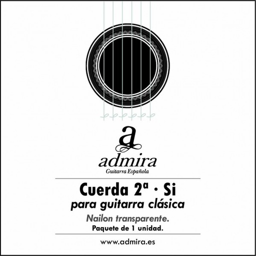 [CA502CL] 2ª Cuerda Admira Para Guitarra Clásica Ca502Cl
