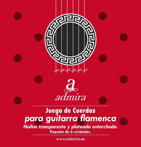 [CA500FL] Juego De Cuerdas Admira Para Guitarra Flamenca