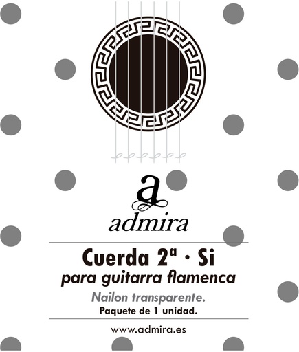 [CA502FL] 2ª Cuerda Admira Flamenco